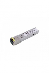 SFP-S5b Оптический SFP модуль. До 1,25Гбит/с. Расстояние передачи по одномодовому волокну до 20км.