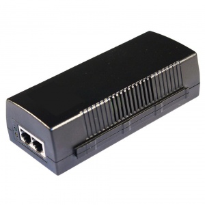 Midspan-1/300G PoE-инжектор. Соответствует стандартам PoE IEEE 802.3af/at.