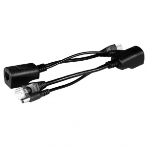 Пассивный комплект PPK-11 (инжектор + сплиттер) для передачи PoE по кабелю Cat 5e.