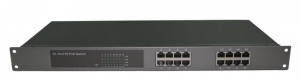 SW-21600/B PoE коммутатор Fast Ethernet на 16 портов. Порты: 16 x FE (10/100 Base-T)