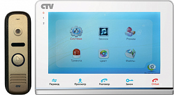 CTV-DP2700IP Комплект цветного IP видеодомофона