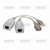 TA-U1/1+RA-U1/1 Удлинитель USB 1.1 интерфейса для клавиатуры и мыши по кабелю витой пары TA-U1/1+RA-U1/1 Удлинитель USB 1.1 интерфейса для клавиатуры и мыши по кабелю витой пары